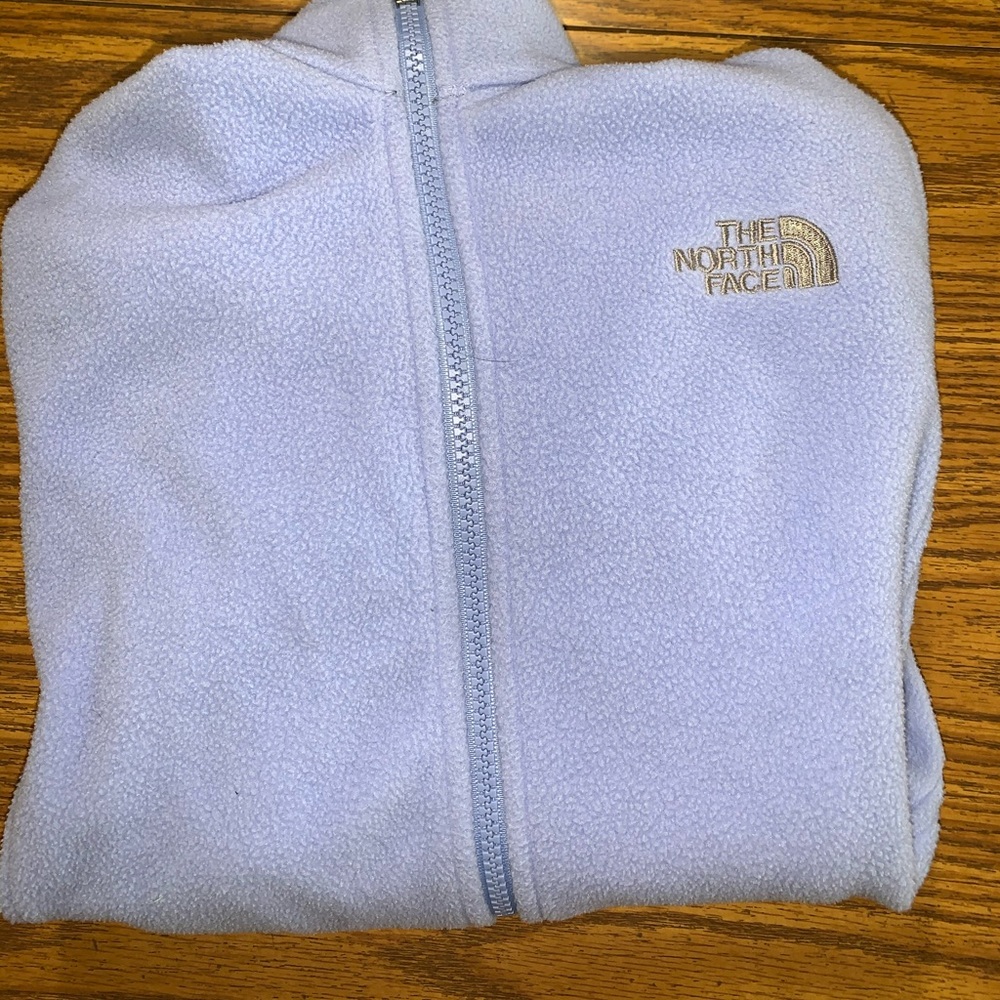 Kids fleece north face jacket
